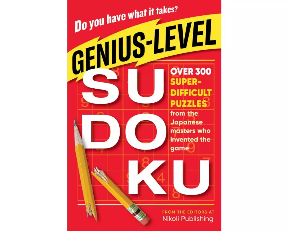 Genius-Level Sudoku