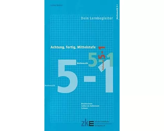 Achtung, fertig, Mittelstufe, Quartalsheft 5-1 Mathematik