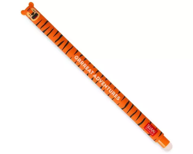 Legami Gelschreiber Tiger löschbar, 0.7 mm, Orange