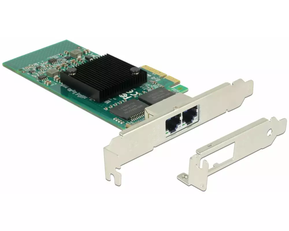 Delock Netzwerkkarte 2x1Gbps, PCI-Express-x4 Intel i350 Chipset