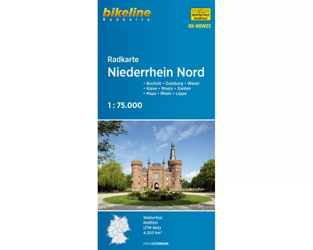 Radkarte Niederrhein Nord (RK-NRW03)