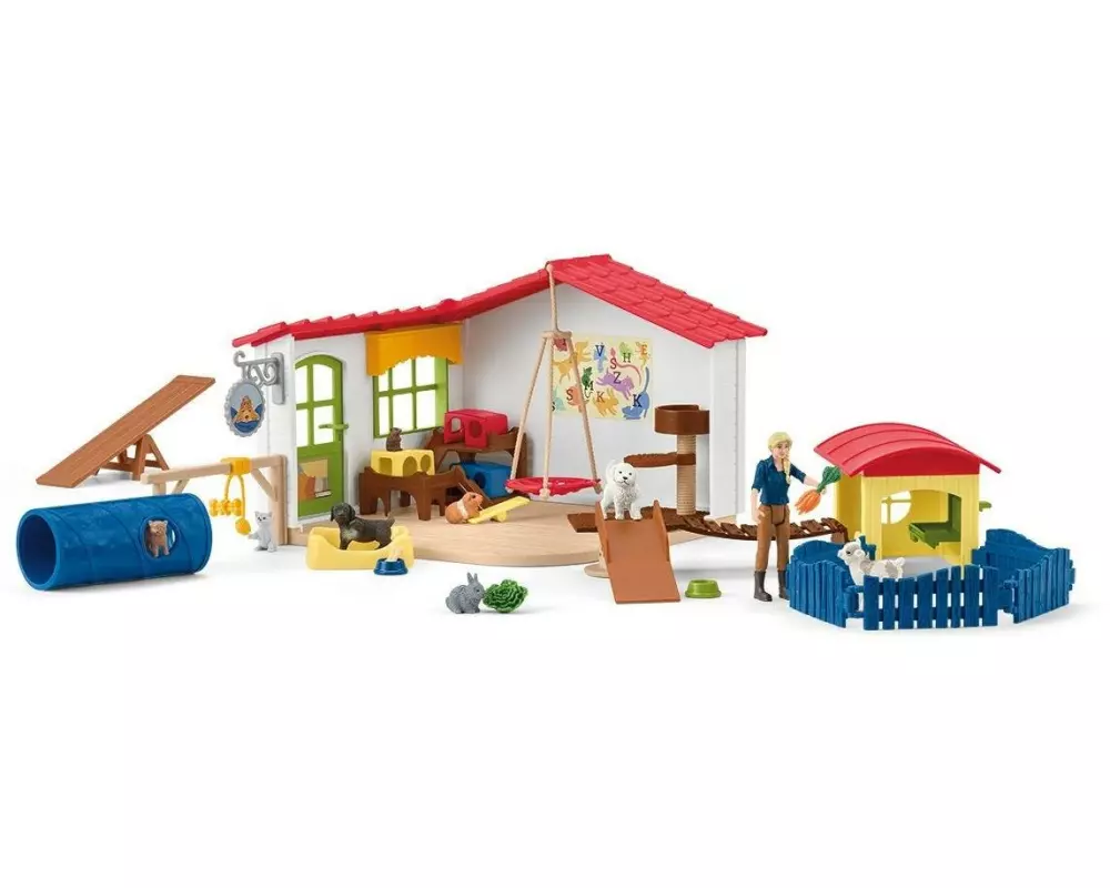 Schleich Spielfigurenset Farm World Tierhotel