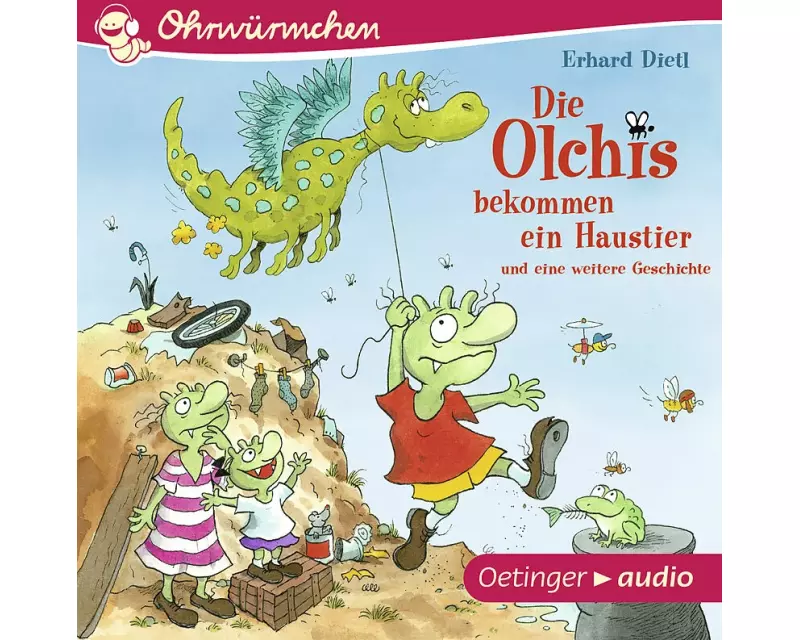 Die Olchis bekommen ein Haustier und eine weitere Geschichte