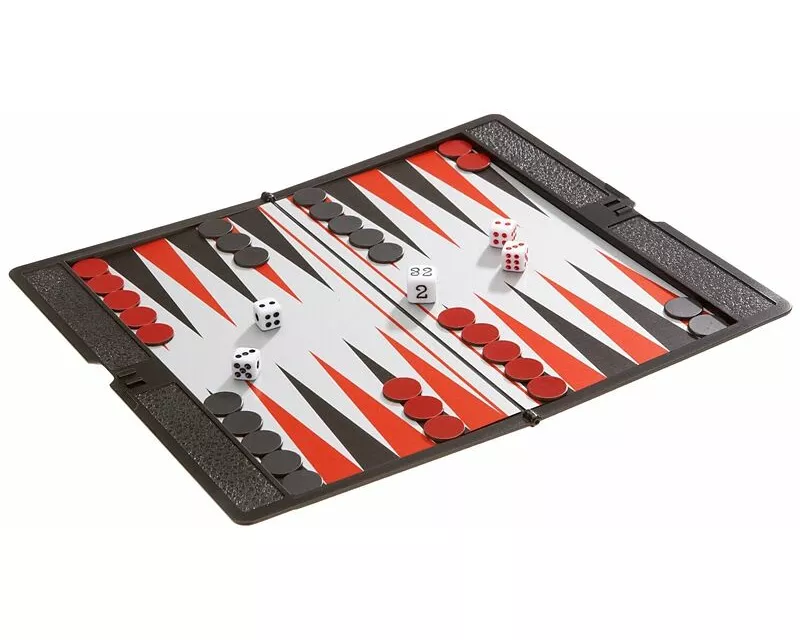 Backgammon, Reisespiel, magnetisch