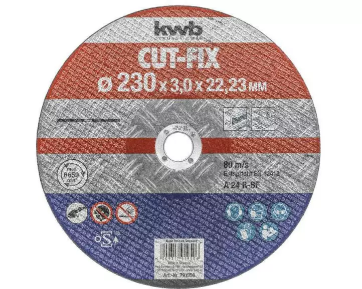 kwb Trennscheibe CUT-FIX, Metall Ø 230 x 3.0 mm