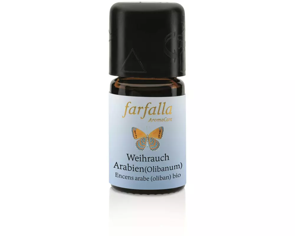 Farfalla Ätherisches Öl Weihrauch Arabien bio Wildsammlung 5 ml