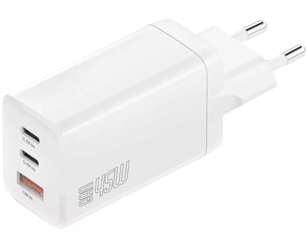 4smarts USB-Wandladegerät PDPlug Trio PD 45 W GaN