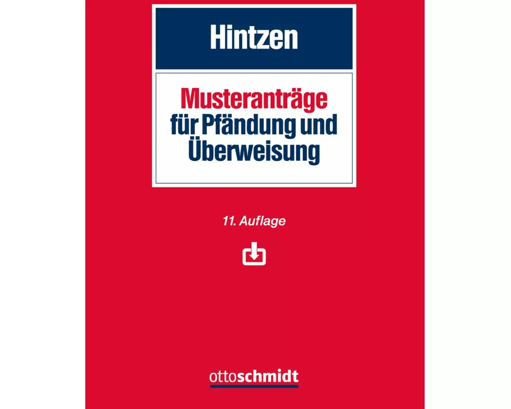 Musterantrge fr Pfndung und berweisung