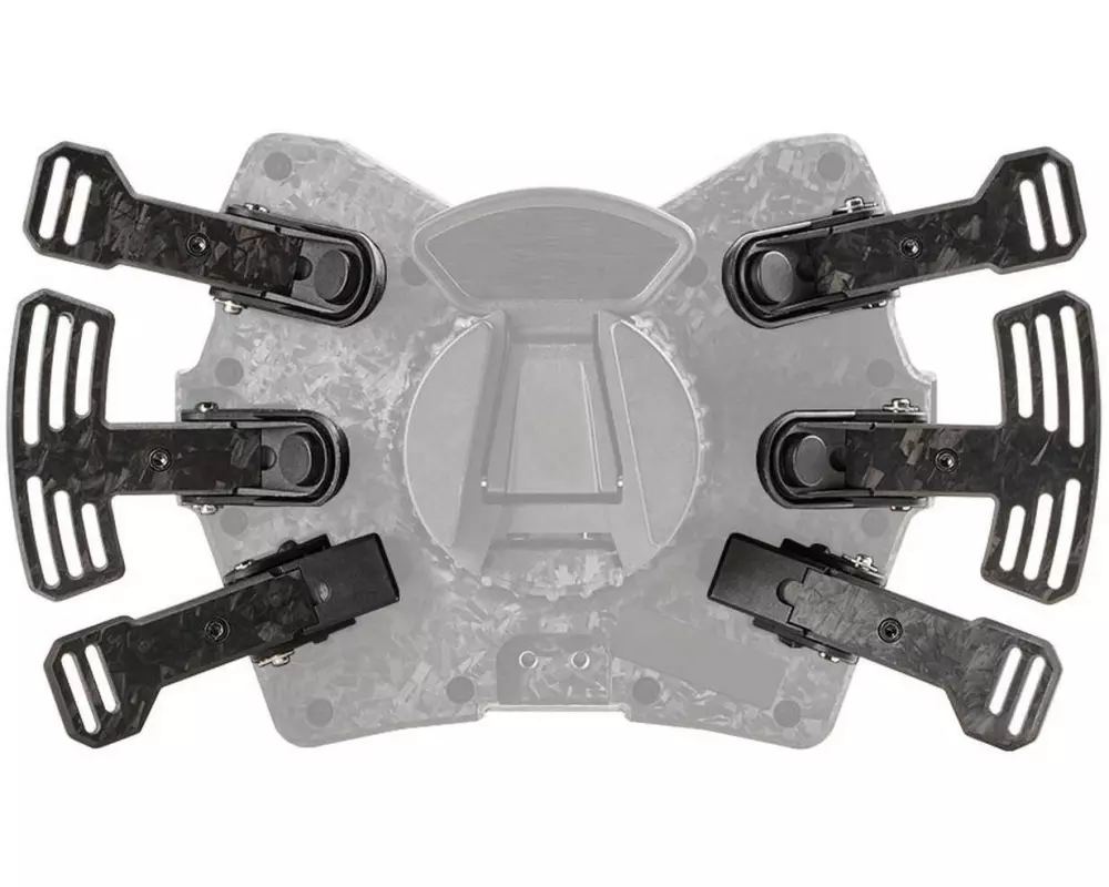 Asetek Racing Paddle Shifter Kit Carbon Schwarz