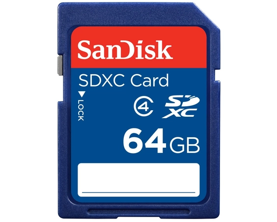 SanDisk 64 GB Class 4 SDXC