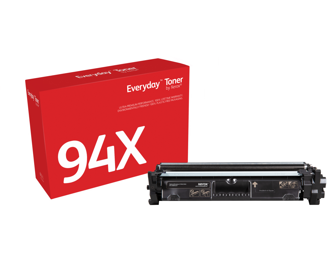Everyday™ Schwarz Tonermodul von Xerox kompatibel mit HP 94X (CF294X), Hohe Kapazität