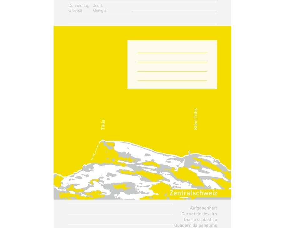 INGOLD-BIWA Aufgabenheft UWS 12,5x17,6cm 02.9644.124 grau, 80g 1 Jahr