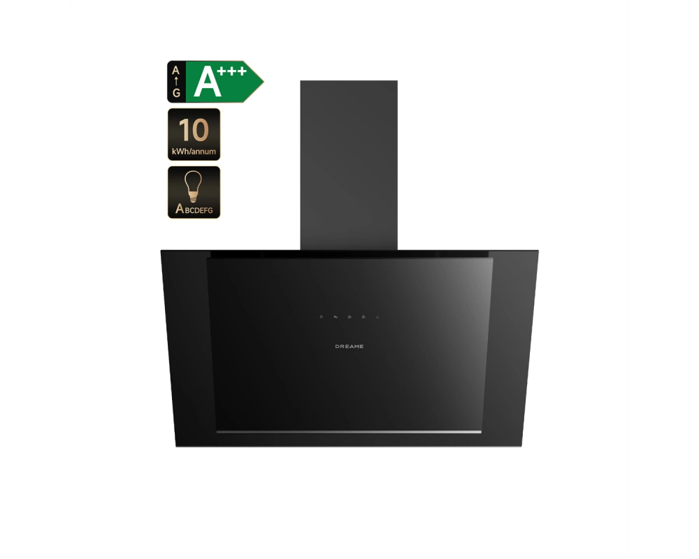 Dreame Dunstabzug, HZ60PRO, 650m³/h , CXL85HZ6P01JDEU, A+++, Mirror Onyx