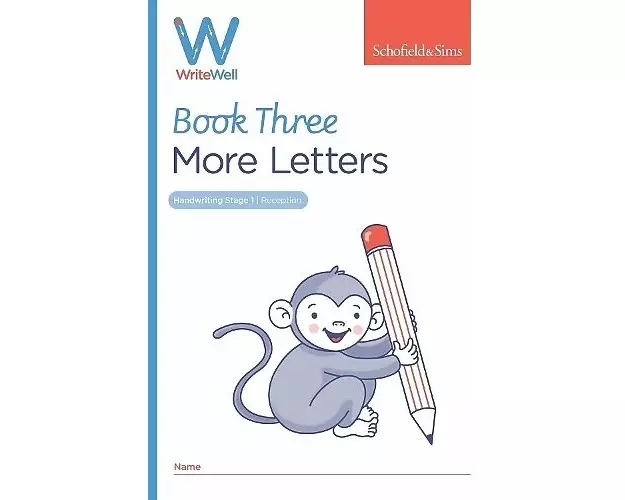 WriteWell 3: More Letters, Early Years Foundation Stage, Ages 4-5