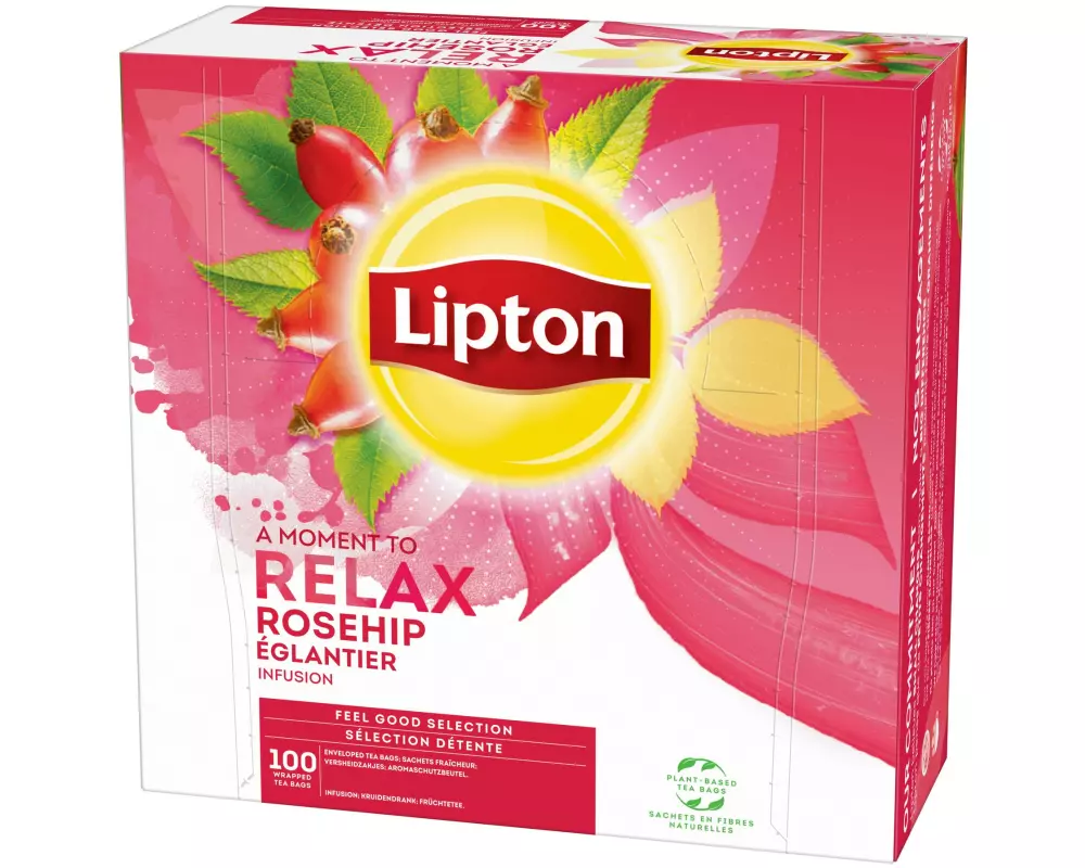 Lipton Teebeutel Feel Good Selection Hagebutte 100 Stück