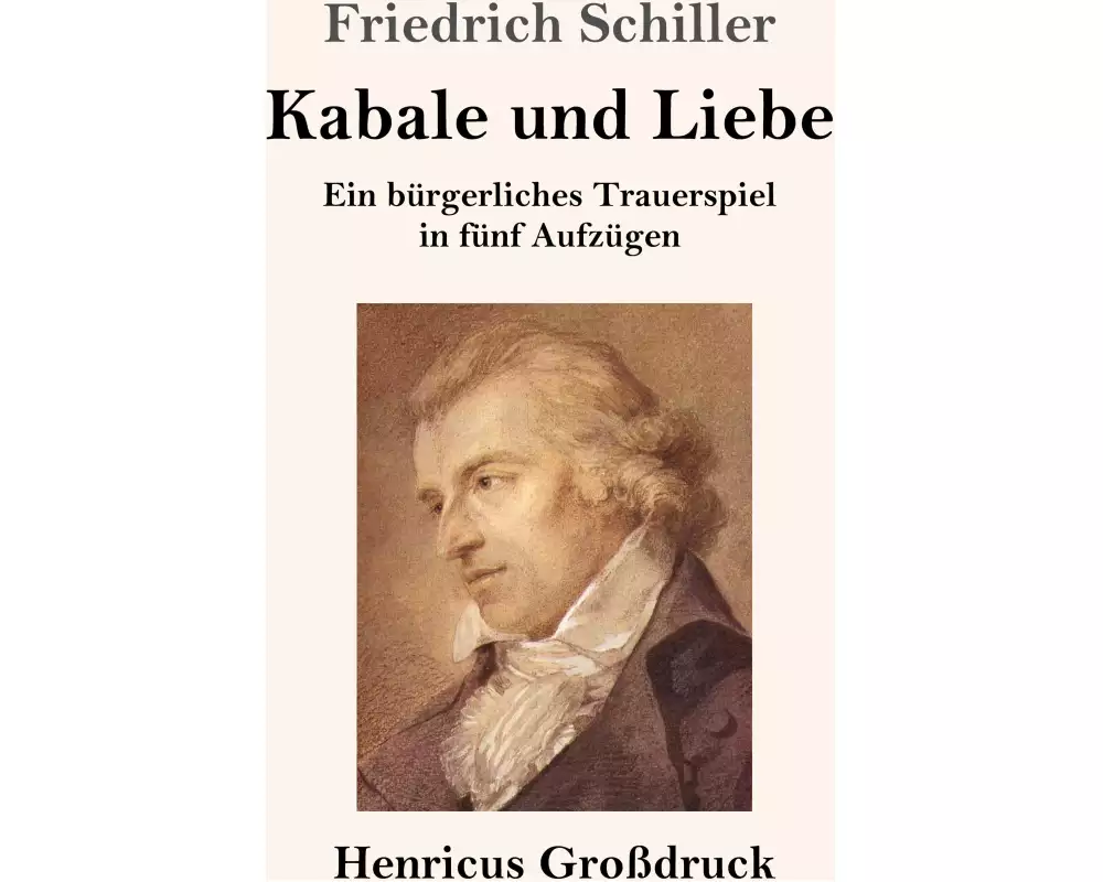 Kabale und Liebe (Großdruck)