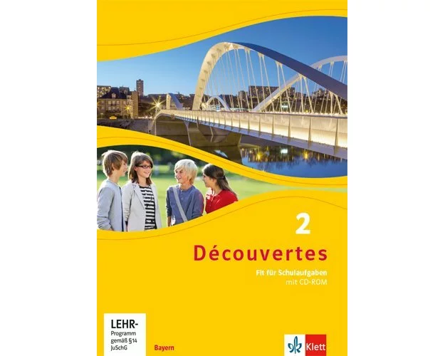 Découvertes 2. Ausgabe Bayern. Fit für Schulaufgaben. Arbeitsheft mit Lösungen und Mediensammlung 2. Lernjahr
