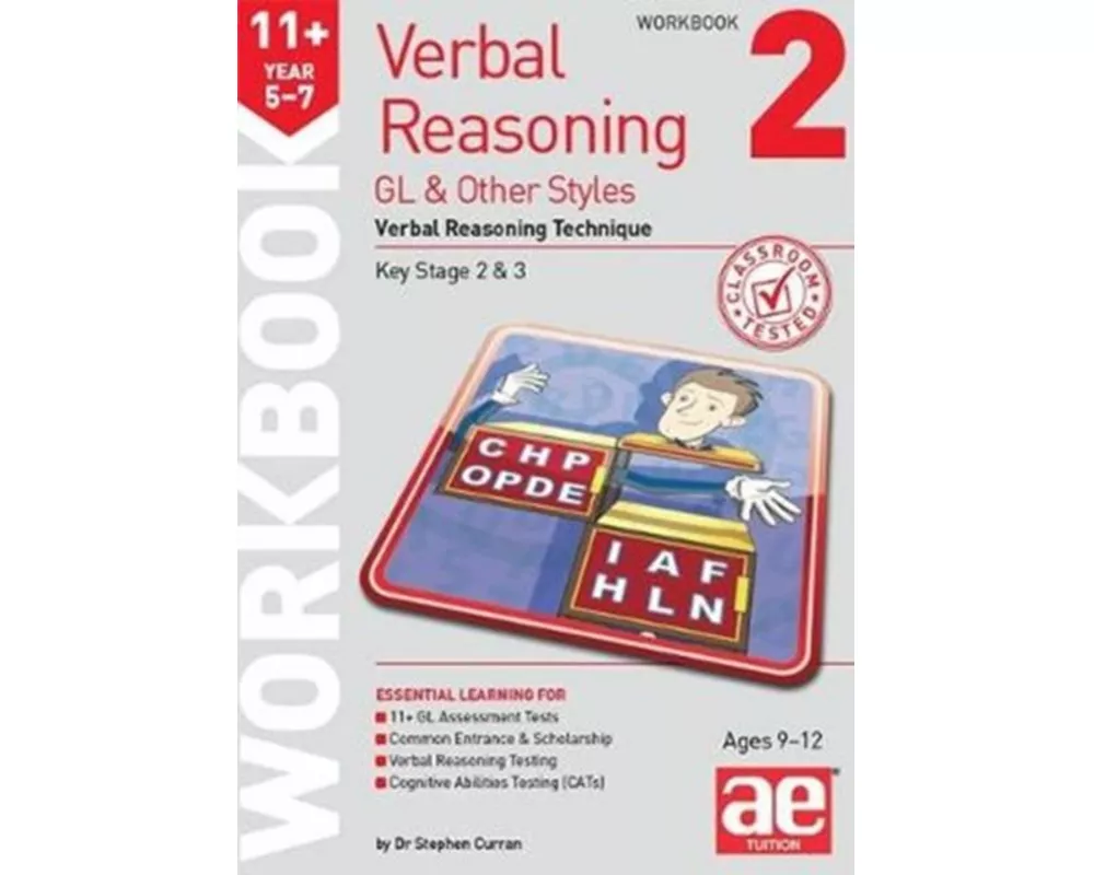 11+ Verbal Reasoning Year 5-7 GL & Other Styles Workbook 2
