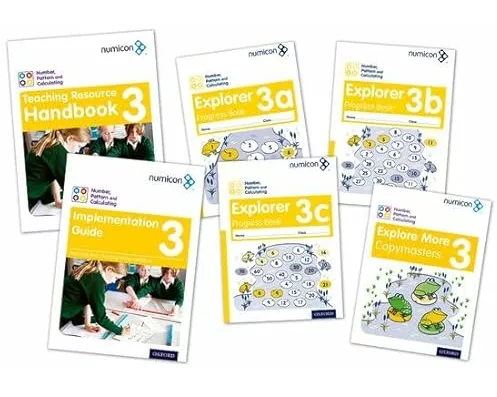 Numicon: Number, Pattern and Calculating 3 Easy Buy Pack