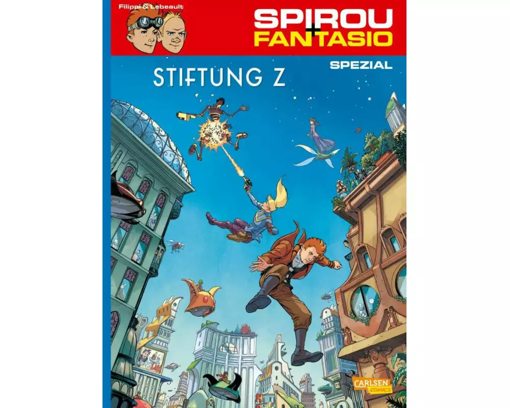 Spirou und Fantasio Spezial 27: Stiftung Z