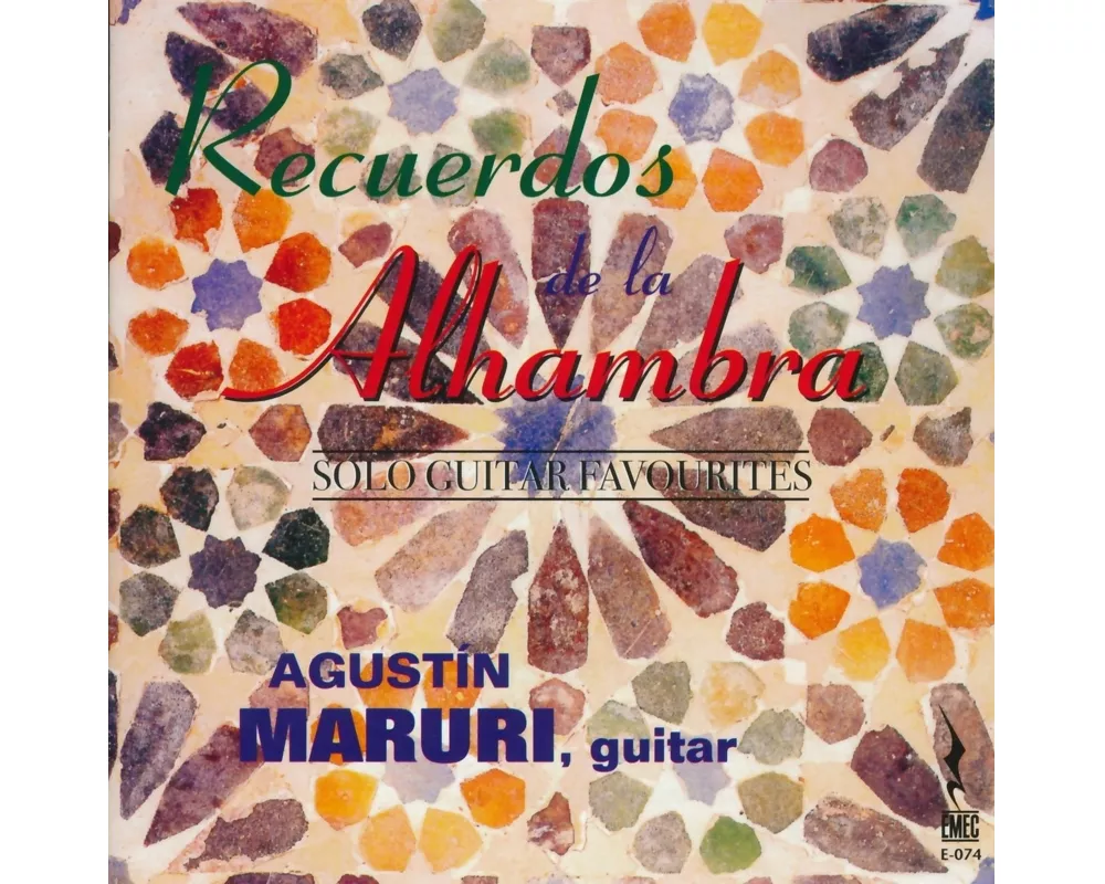 Recuerdos De La Alhambra-Solo Guitar Favorites