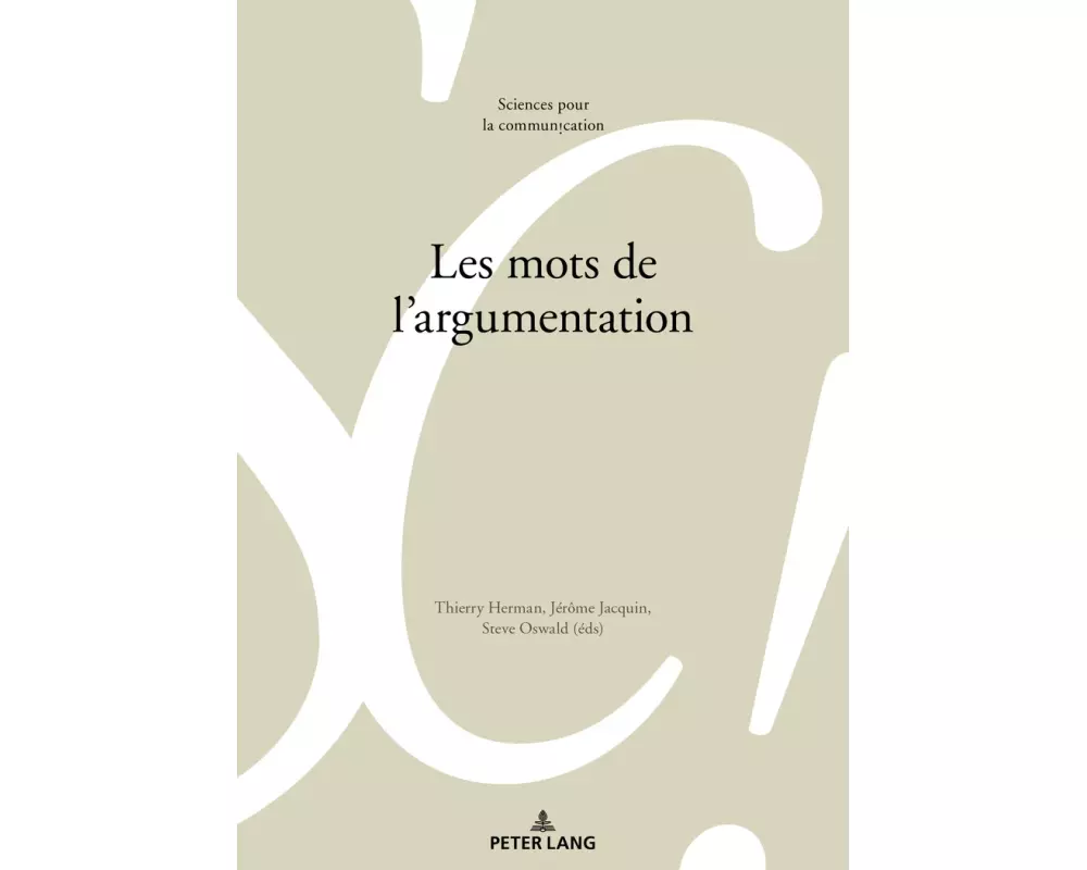 Les mots de l'argumentation