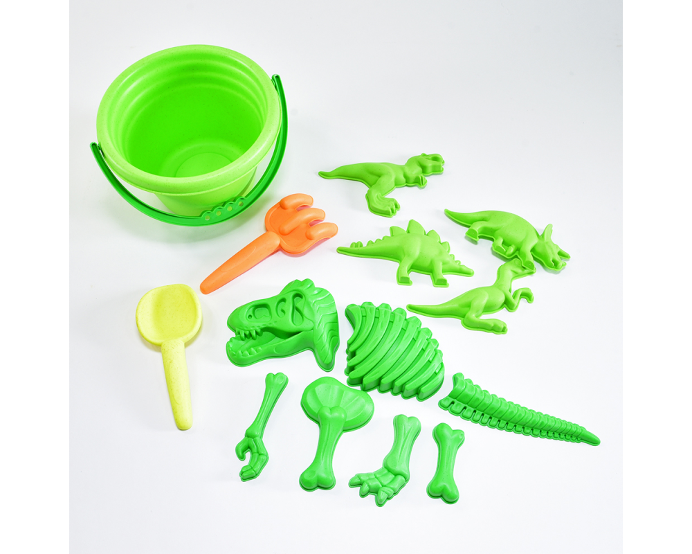 ROOST Sandformen-Set Dino 19x19x20cm 90535 8-Teilig