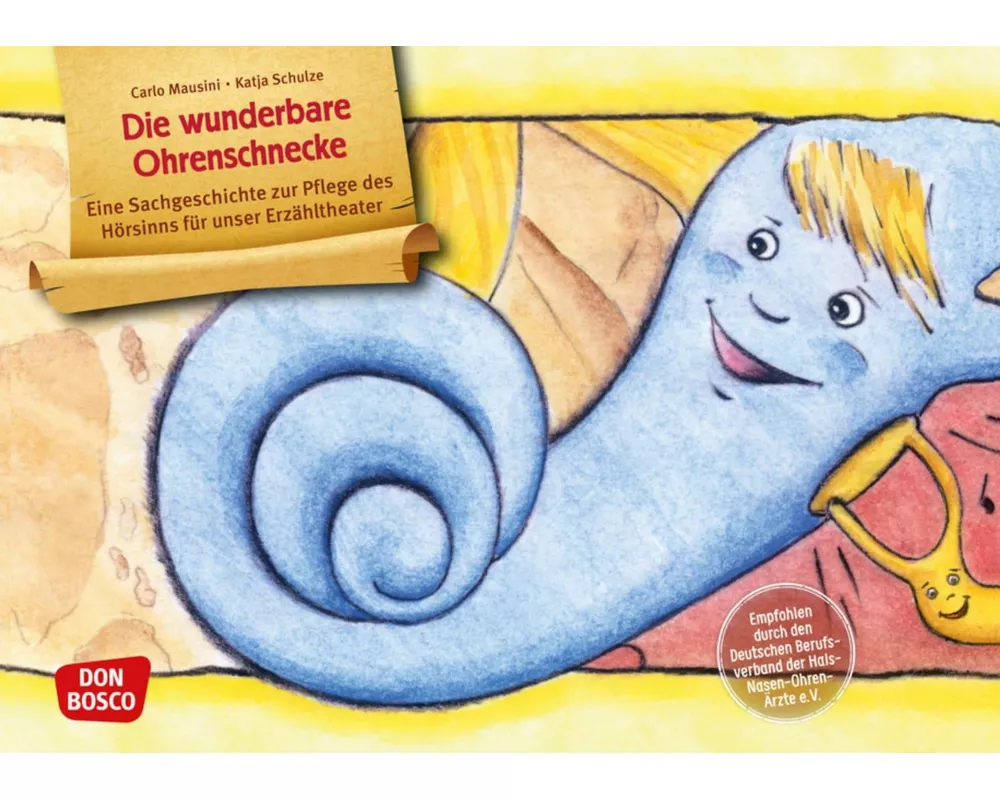 Die wunderbare Ohrenschnecke. Kamishibai Bildkartenset