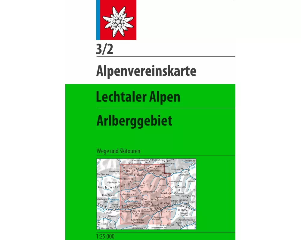 Lechtaler Alpen, Arlberggebiet