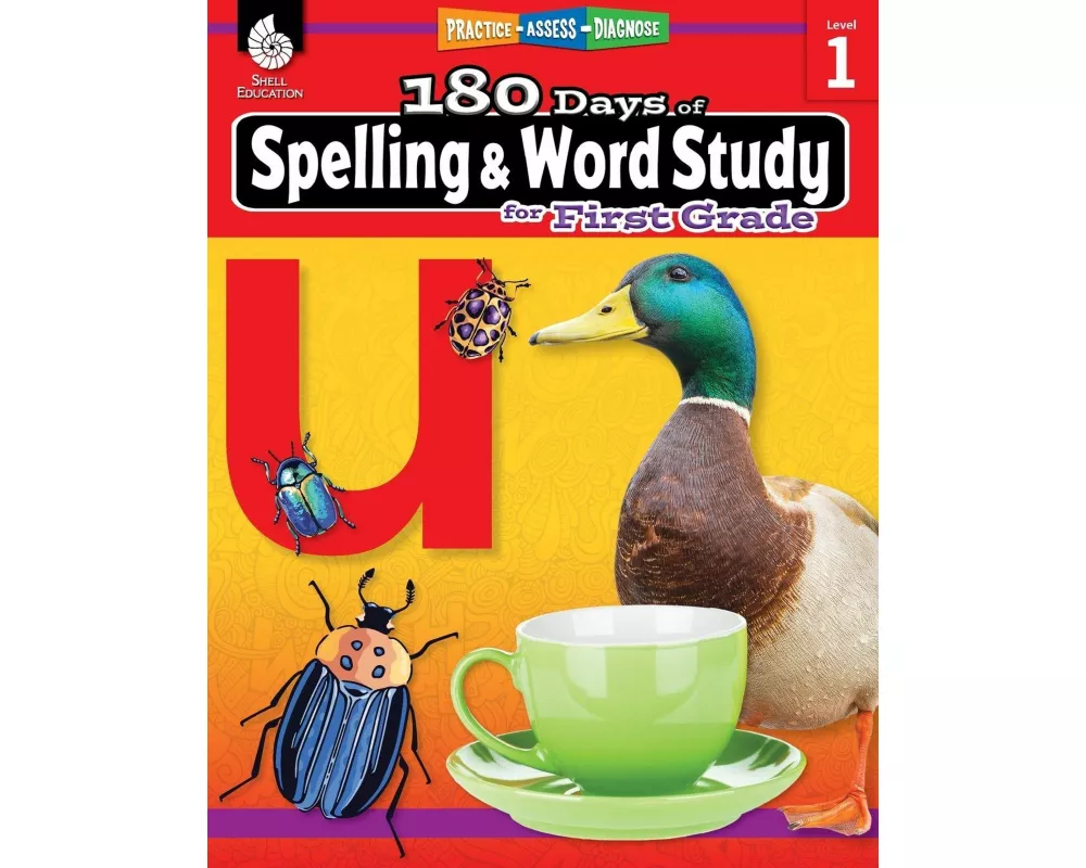 180 Days™: Spelling and Word Study for First Grade
