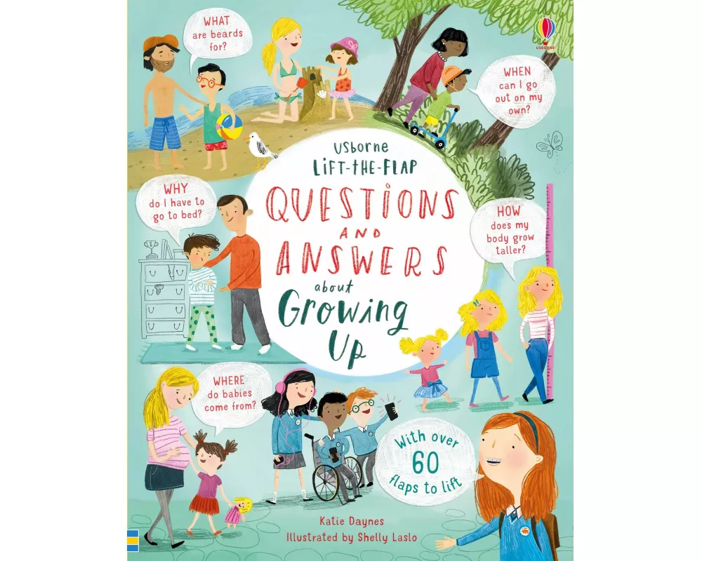 Lift-the-flap Questions and Answers about Growing Up