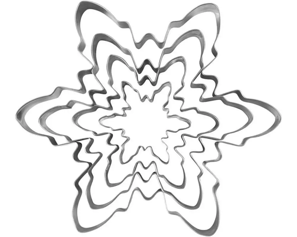 Creativ Company Guetzli-Ausstecher 6-16.5 cm, 4 Stück