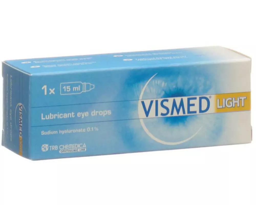 Vismed Augentropfen Light 0.1% Hyaluronsäure 15 ml
