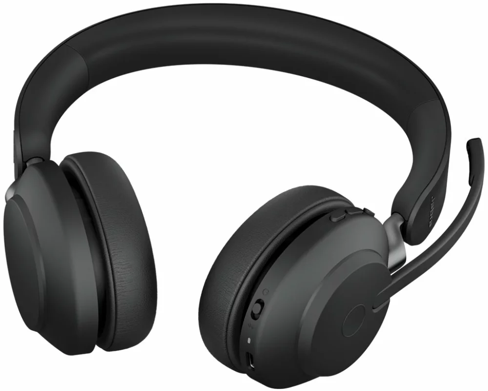 Jabra Headset Evolve2 65 Duo UC Schwarz, USB-A