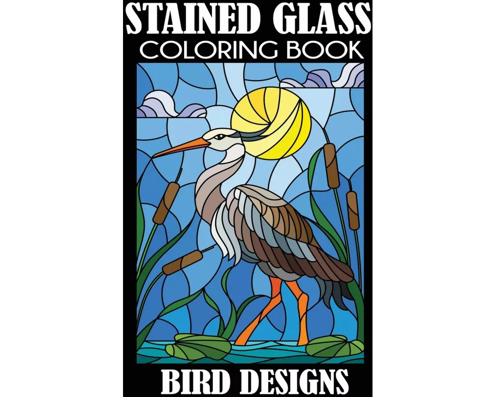 Stained Glass Coloring Book