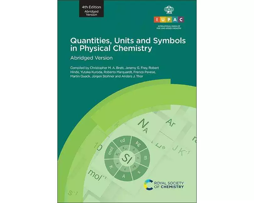 Quantities, Units and Symbols in Physical Chemistry