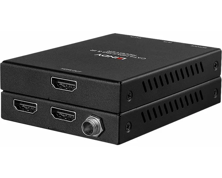 LINDY 50m Cat.6 HDMI 18G & IR Extender with PoC & Loop Out