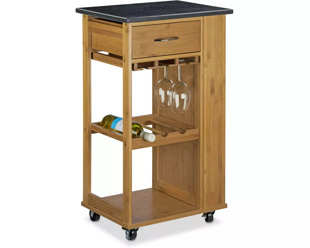 relaxdays Küchenwagen Alfred 81.5 x 47.5 x 37.5 cm