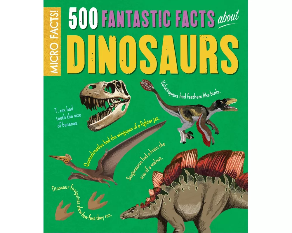 Micro Facts!: 500 Fantastic Facts About Dinosaurs
