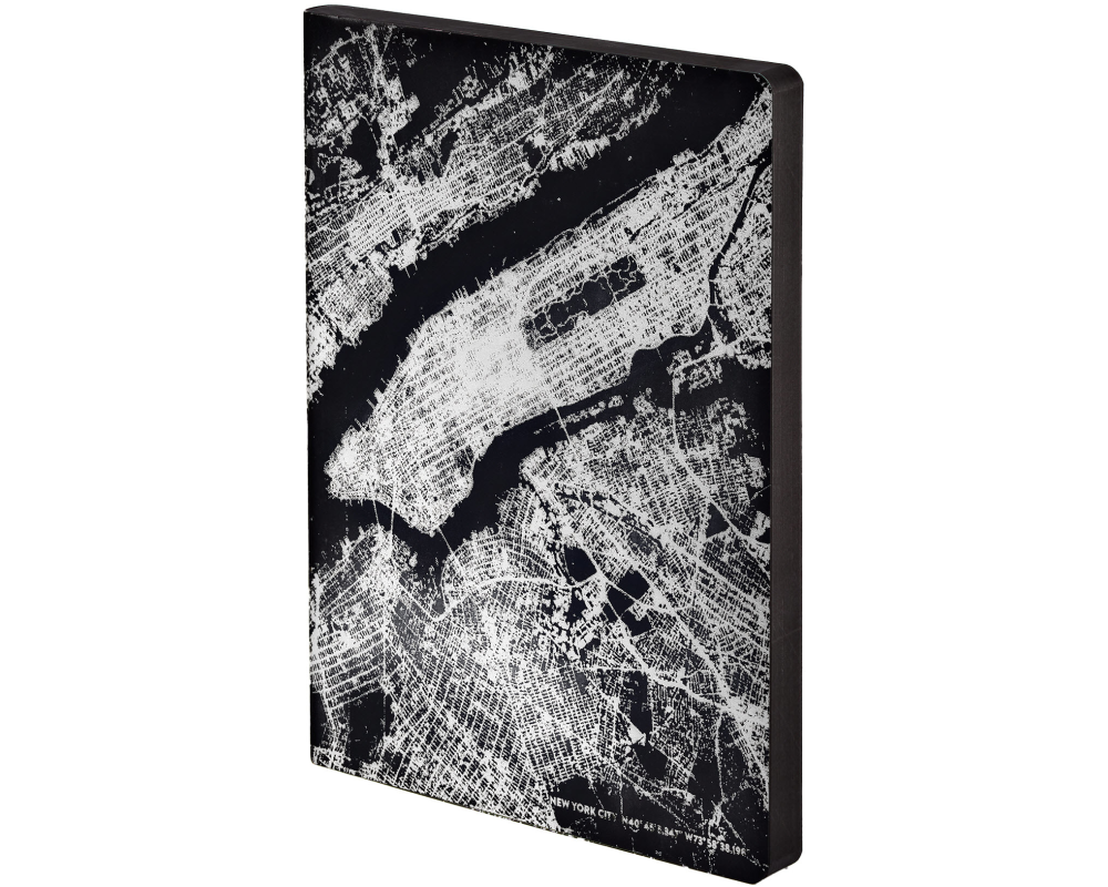 NUUNA Notizbuch Graphic L 53634 Light, NYC, 165x220, dotted