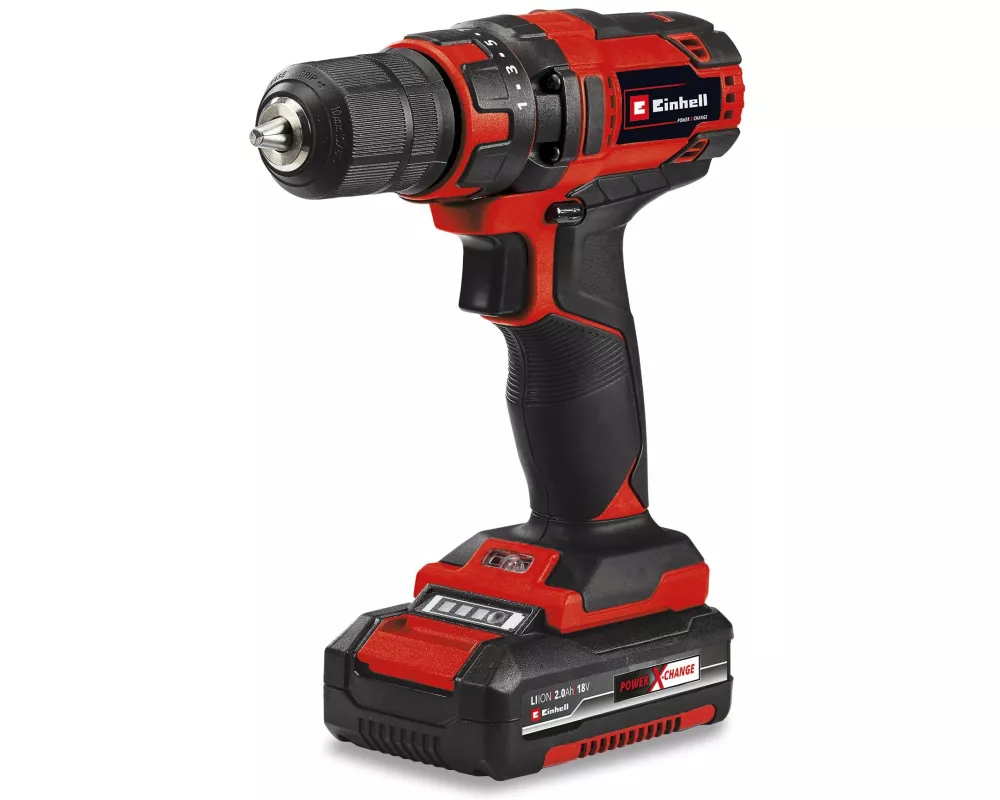 Einhell Akku-Bohrschrauber-Set TC-CD 18/35 Li +39 (2 x 2.0 Ah)