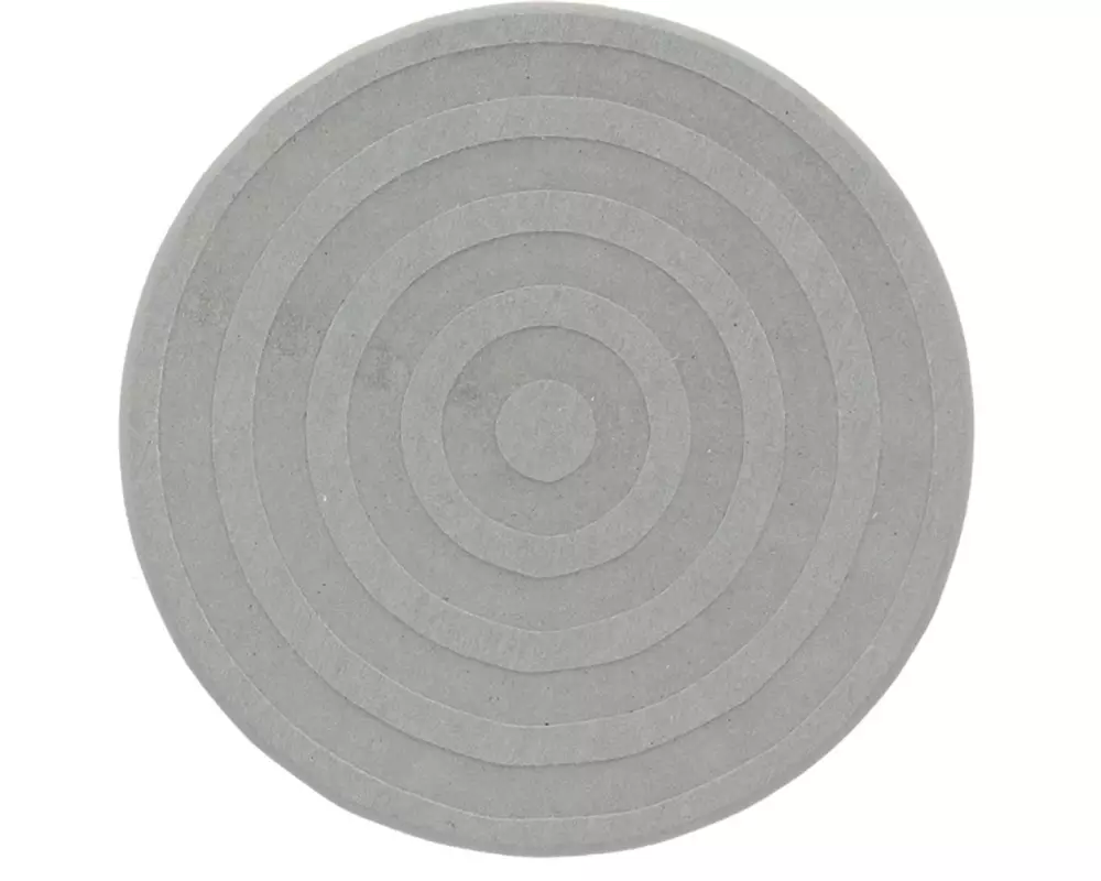 Esschert Design Untersetzer Diatomit S Grau