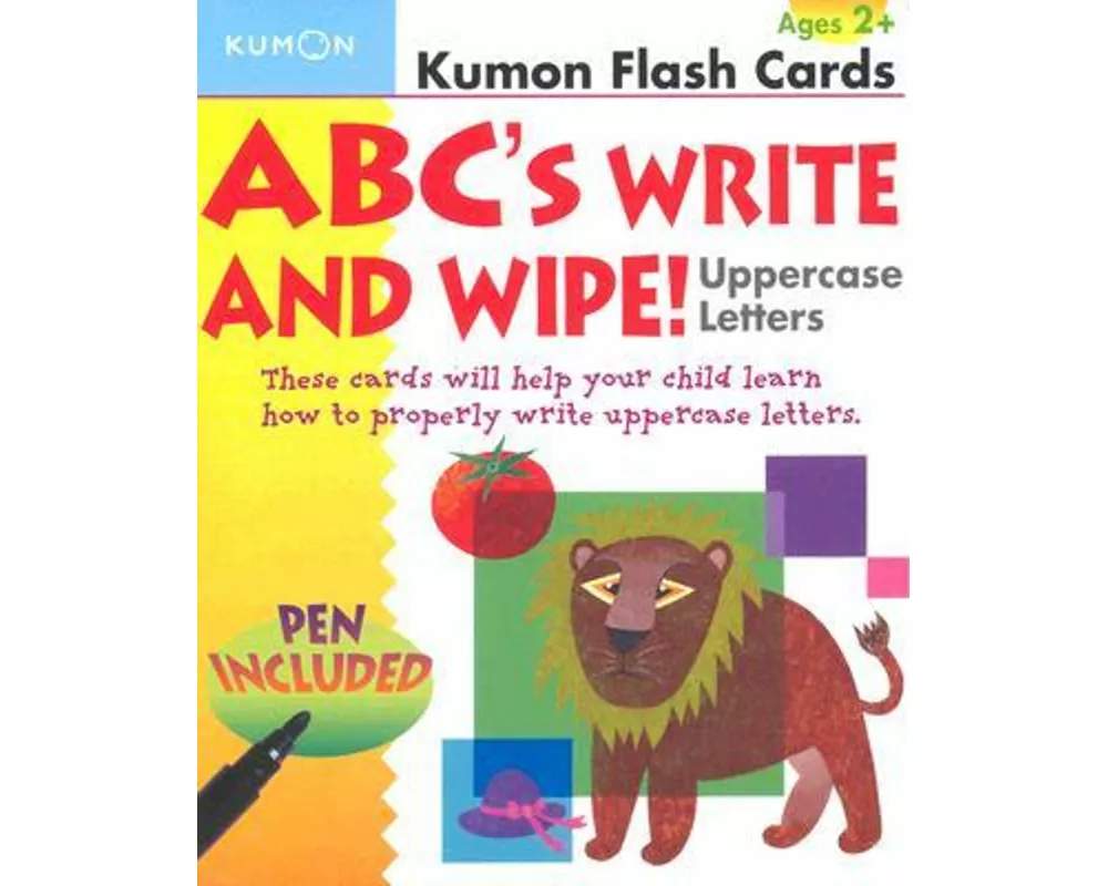 Kumon ABCs Write & Wipe! Uppercase Letters