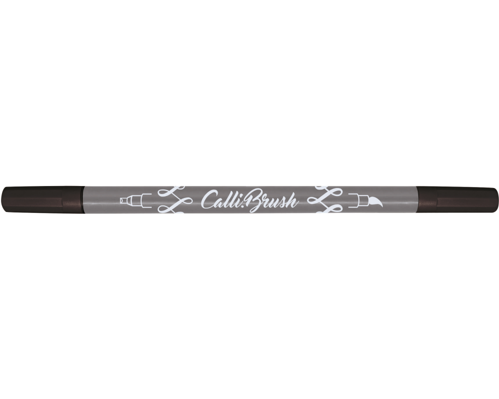 ONLINE Callibrush Pen Double Tip 2mm 19052/6 Schwarz