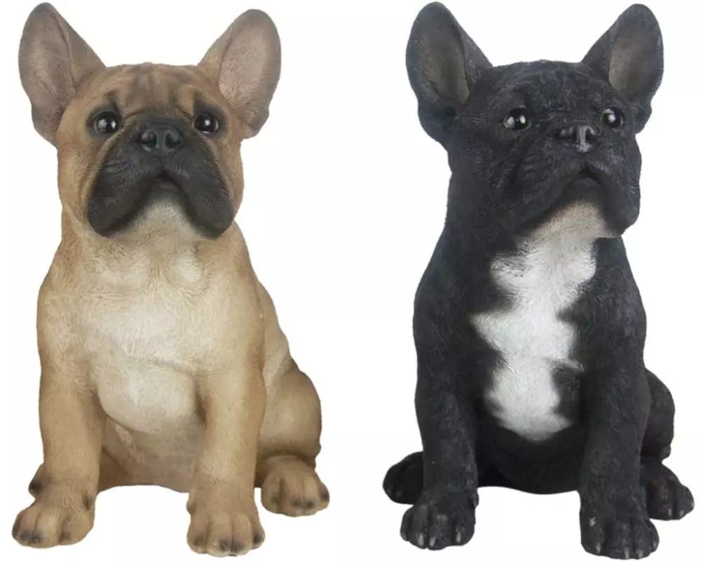 Esschert Design Französische Bulldogge Polyresin Mehrfarbig
