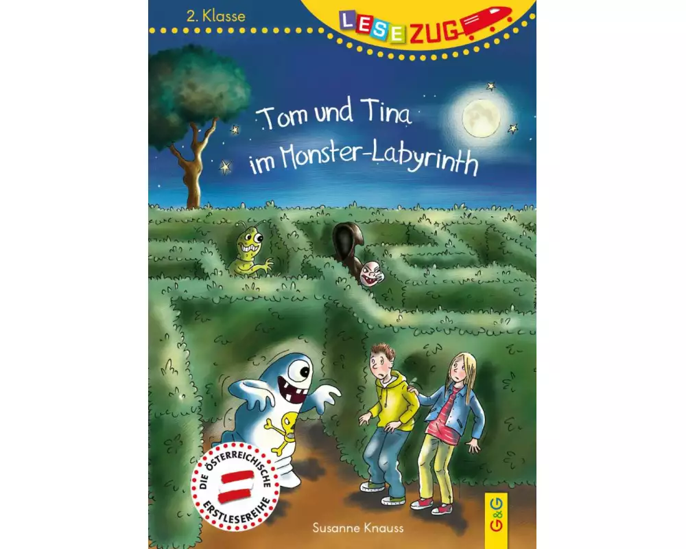 LESEZUG/2. Klasse: Tom und Tina im Monster-Labyrinth
