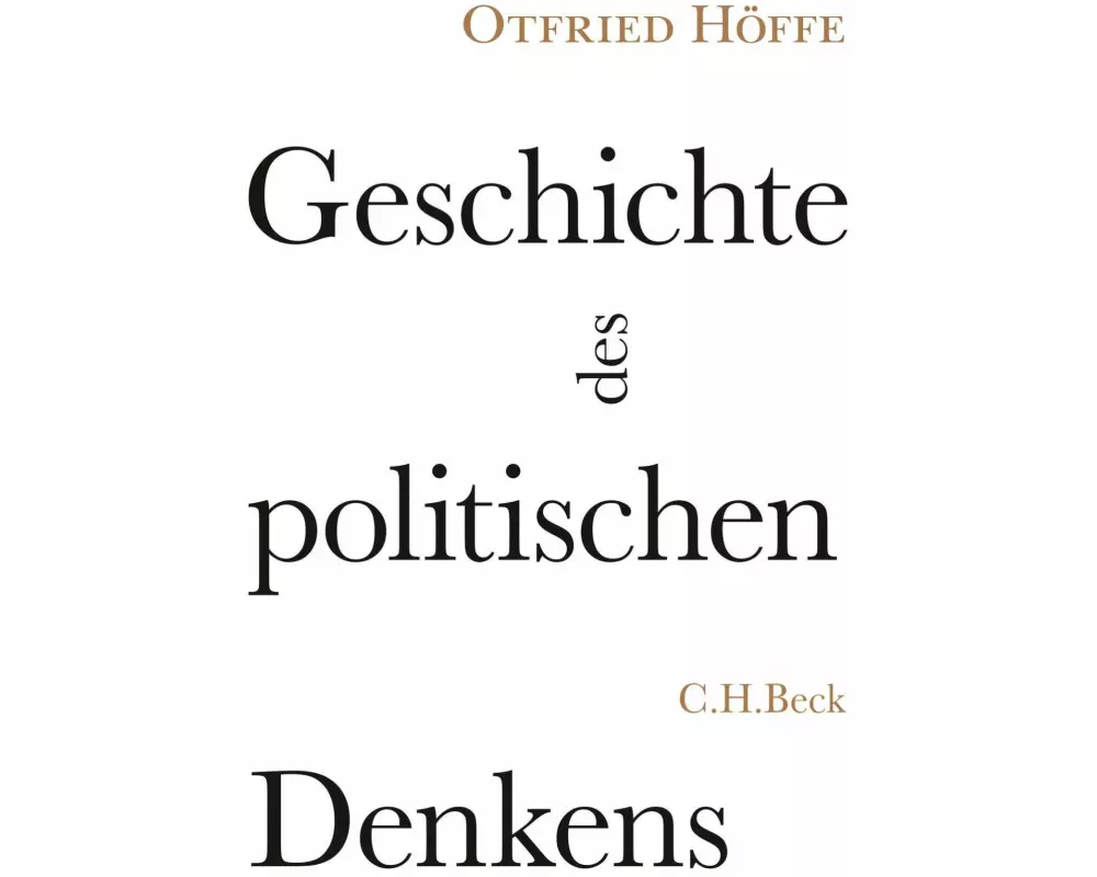 Geschichte des politischen Denkens