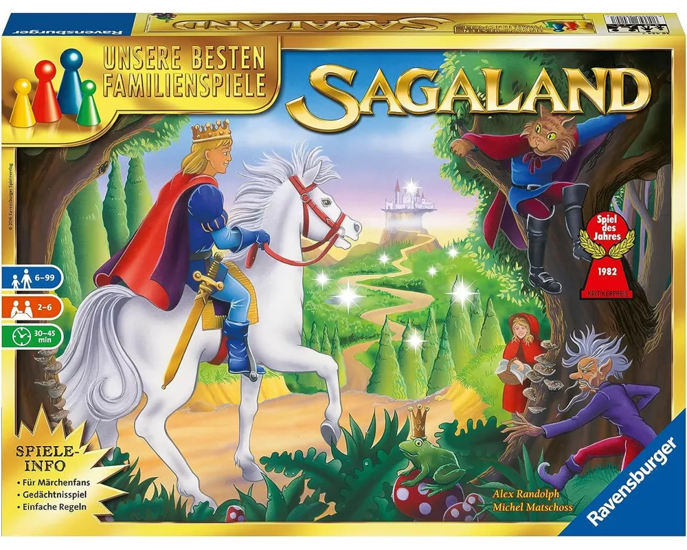 Sagaland - Gesellschaftsspiel & Brettspiel ab 6 Jahre