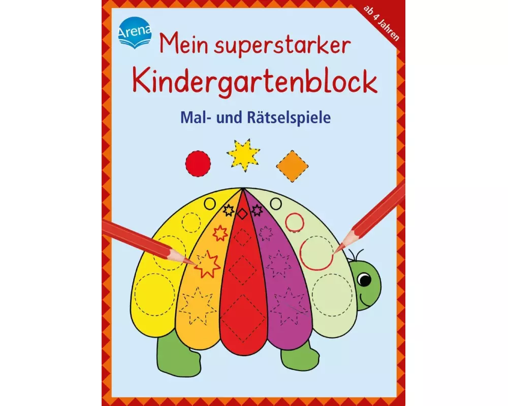 Mal- und Rätselspiele