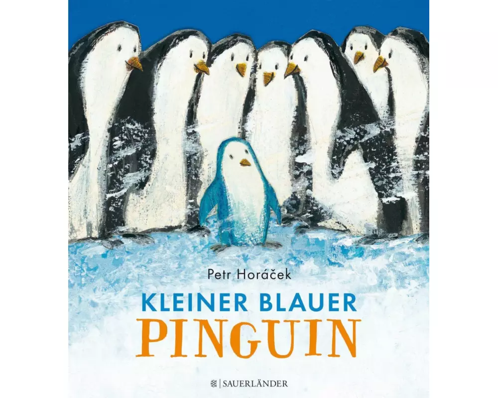 Kleiner blauer Pinguin